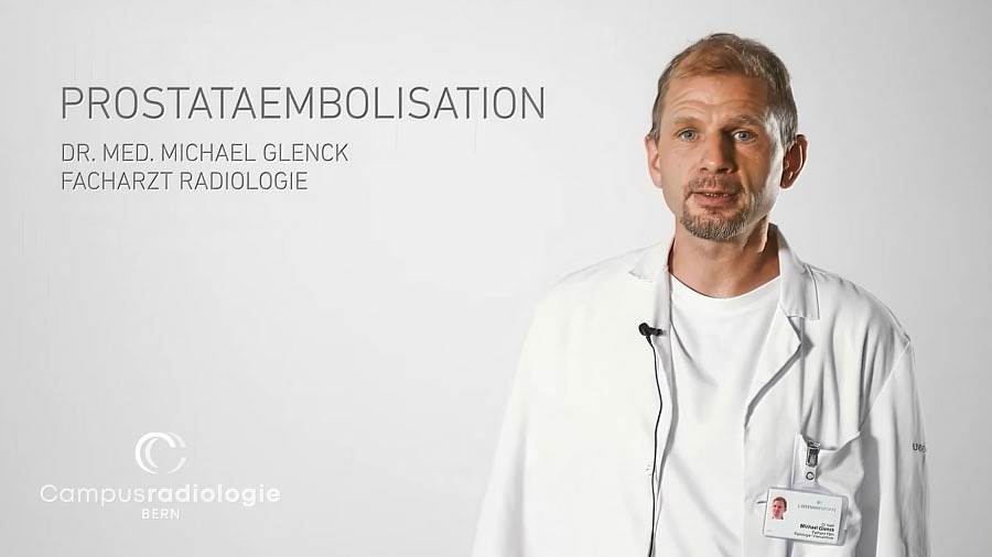 Prostataembolisation bei Prostatabeschwerden (Glenck)